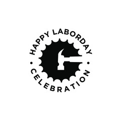 labor day logo icon design banner