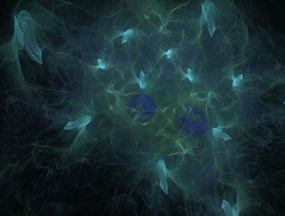 Imaginatory fractal background Image