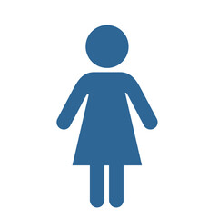 女性のアイコン・ピクトグラム