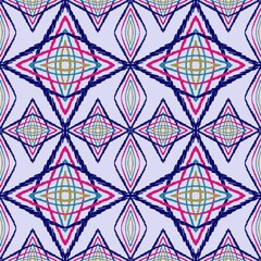 seamless pattern with shapes design