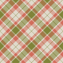 Seamless pattern of scottish tartan plaid. Repeatable background