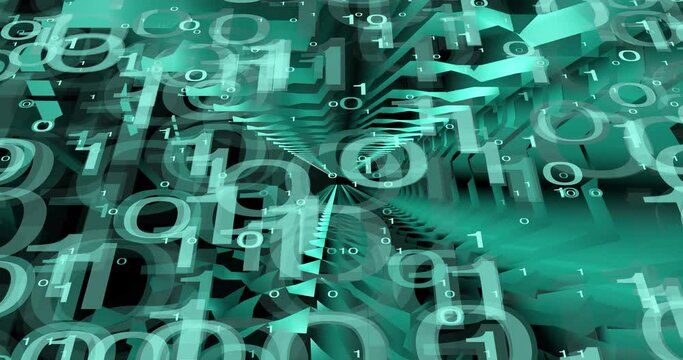 Internet symbol business data digital matrix, number code abstract computer pattern concept letters
