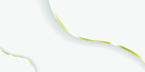 Modern abstract light gold and silver background vector. Elegant concept design with golden line.