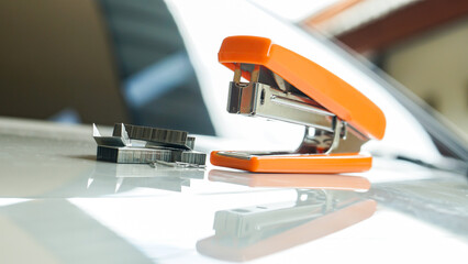 stapler with staples