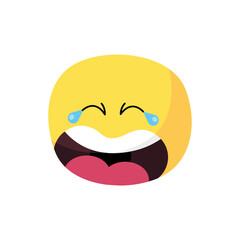 emoji laughing icon