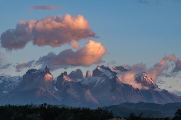 Parque Nacional de Torres del Paine na Patag&ocirc;nia chilena. Um dos locais mais procurados para fot&oacute;grafos de paisagem.