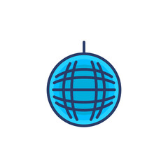 Disco Ball icon in vector. Logotype
