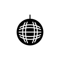 Disco Ball icon in vector. Logotype