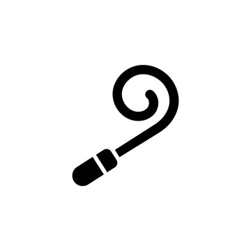 Party Blower icon in vector. Logotype