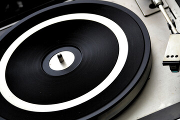 vintage vinyl player