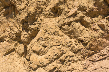 stone and dirt surface on a mountain