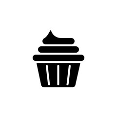 Pastry Bakery icon in vector. Logotype
