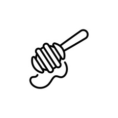 Honey icon in vector. Logotype