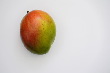 Mango fruit on white background