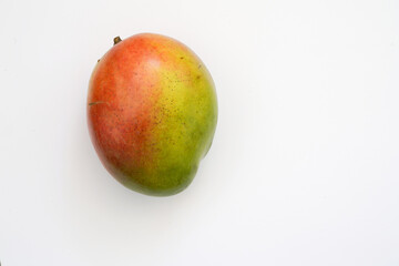 Mango fruit on white background