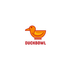 Duck | Dual meaning logo combination of food and other goods