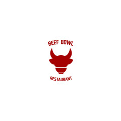 Beef | Dual meaning logo combination of food and other goods