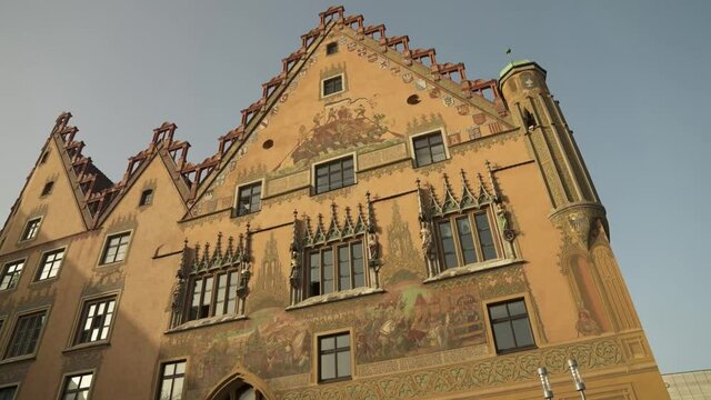 das alte Rathaus in Ulm