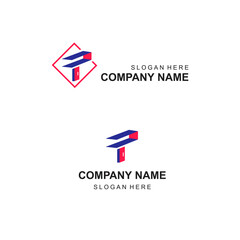 logo for a furniture company letter t
