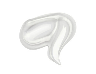 Gel isolated on white