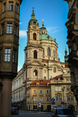Fototapeta na wymiar Las mil torres de Praga
