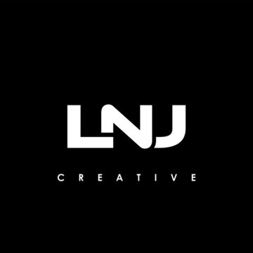 LNJ Letter Initial Logo Design Template Vector Illustration