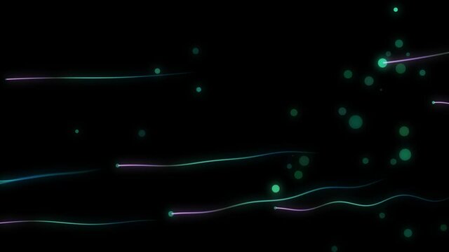 This is a slow moving particle background animation