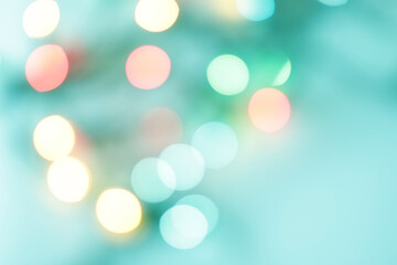 beautiful abstract soft bokeh holidays lights