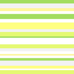 Striped pattern with stylish and bright colors. Green, yellow and grey stripes. Background for design in a horizontal strip. Eco style