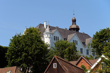 Fototapeta premium Ausblick auf das Schloss Plön