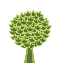 Color Silhouettes of trees nature vector forest silhouette illustration