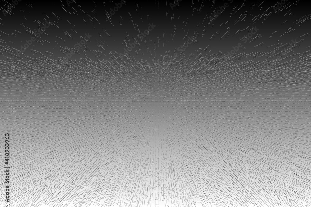 Wall mural black and white background. stylish abstract image. creative layout design. backdrop with dark and l