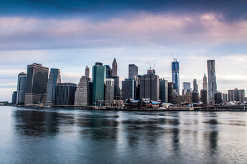 Fototapeta premium High rise buildings in Manhattan , New York.