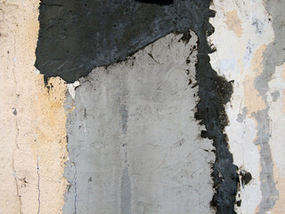 Wall texture, hole, background, tree bark, strokes, cracks, rust, stones, asphalt