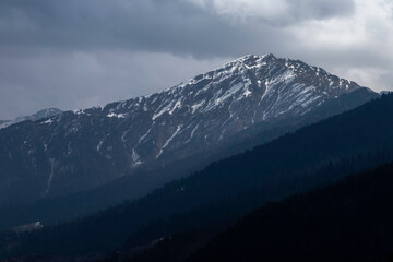 snow covered Himalayan mountains