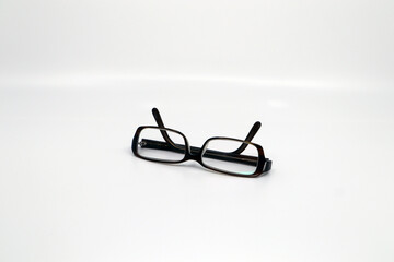 Old brown glasses that I've been with for a long time