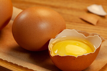 chicken eggs, selected large eggs
