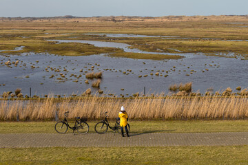Fahrradtour auf der Insel Borkum