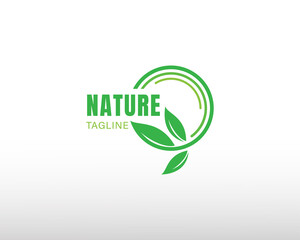 nature logo health logo leave logo floral logo