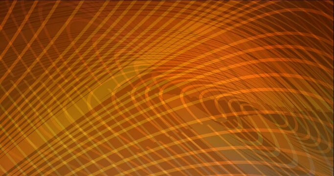 4K looping dark orange footage with stright stripes. Colorful shining lines in moving abstract style. Clip for mobile apps. 4096 x 2160, 60 fps.