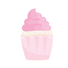 sweet cupcake bakery dessert icon