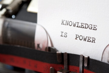 Knowledge is power