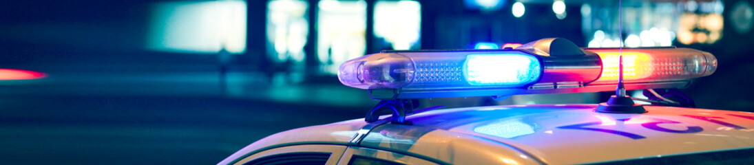 police car