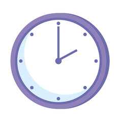 time clock device hours icons