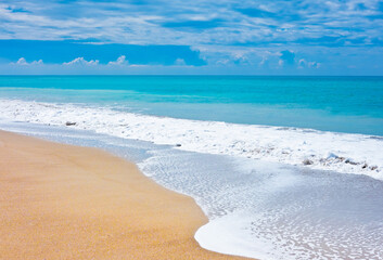 Mediterranean Sea. Spring day. Belek. Turkey