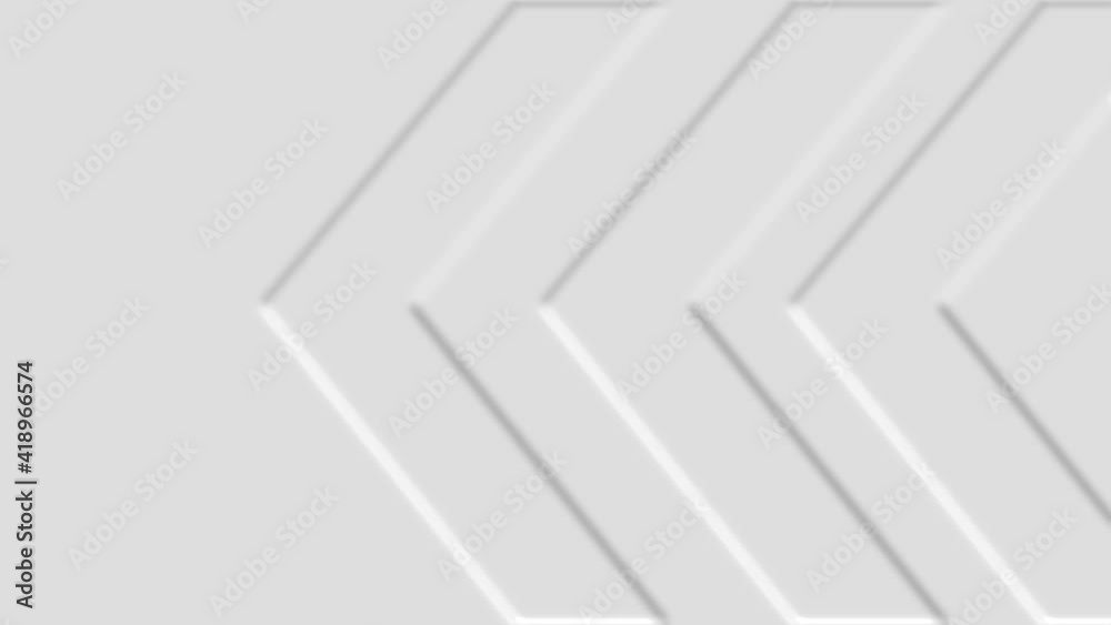 Aufkleber abstract hexagon arrow backgrounds loopable stock video