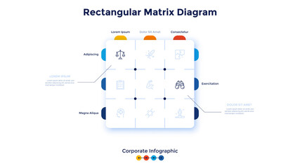 Modern Infographic Vector Template