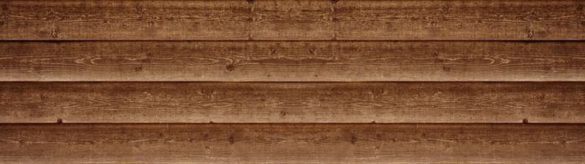 old brown rustic dark wooden boards texture - wood timber background panorama long banner
