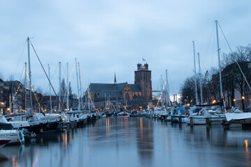 Fototapeta na wymiar Grote kerk - Dordrecht, The Netherlands
