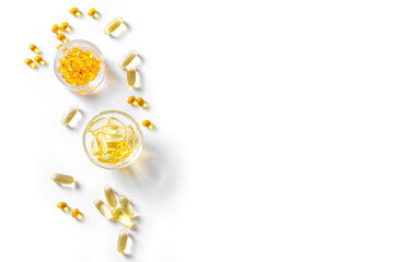 Oil filled capsules (softgels)